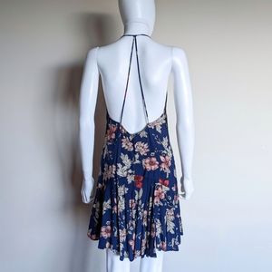 Strappy Floral Low Back Dress
